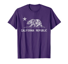 Load image into Gallery viewer, California Republic TShirt State Flag Souvenir T Shirt
