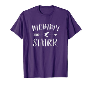 Mommy Shark T Shirt Vintage Retro