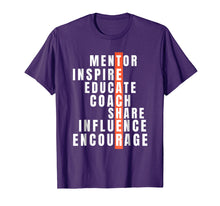 Load image into Gallery viewer, Physical Education Teachers TShirt, Mentor, Inspire
