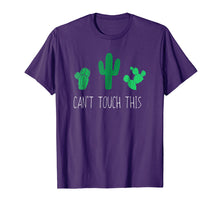 Load image into Gallery viewer, Funny Cactus Shirt, Can't Touch This Silly Succulent Gift
