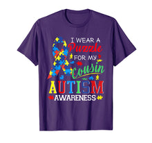 Load image into Gallery viewer, I wear a Puzzle for my Cousin - Autism Awareness shirt
