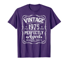 Load image into Gallery viewer, Vintage Made In 1975 T-Shirt 44th Birthday Gift
