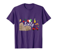 Load image into Gallery viewer, I Love Italy and Everything Italian Culture Gift T-Shirt Tee
