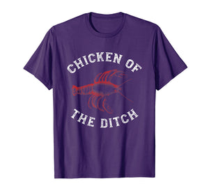 Crawfish Chicken Ditch Retro Cajun Food Gift Shirt