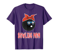 Load image into Gallery viewer, Funny Bowling Mom Wears Bandana Gift Shirt Mothers Day 2019
