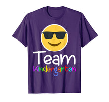 Load image into Gallery viewer, Emoji Team KINDERGARTEN Teacher T Shirt for lover
