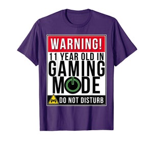 11th Birthday T-Shirt 11 Year Old Gamer