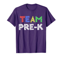 Load image into Gallery viewer, Team Pre-K Teacher T-Shirt Back To School Gift Shirt
