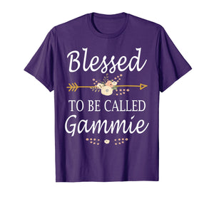 Blessed To Be Called Gammie Mothers Day Gifts T-Shirt