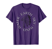 Load image into Gallery viewer, Headdress Native American T-Shirt Indigenous Peoples Day Tee
