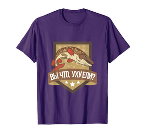 Funny Russian Slang Fish Soup T-shirt