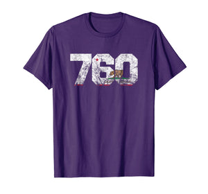 Area Code 760 shirt - Palm Springs California t-shirt