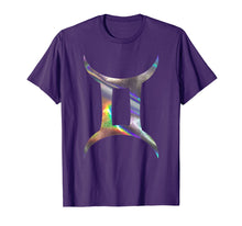 Load image into Gallery viewer, print gemini t shirt horoscope top zodiac astrology tshirt
