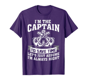 Captain Of The Boat Shirts