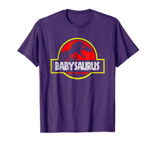 Load image into Gallery viewer, Funny Babysaurus Rex Halloween Pumpkin T-Shirt
