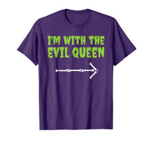 Load image into Gallery viewer, I&#39;m With The Evil Queen Funny Halloween Couple Costume Shirt
