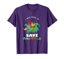 Load image into Gallery viewer, Cool Vets Veterinarian Made To Save Animal Rescuer T-Shirt
