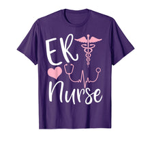 Load image into Gallery viewer, ER nurse shirt cute emergency room nurse gift
