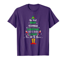 Load image into Gallery viewer, Elf Squad Christmas Shirt The Best Way To Spread Christmas
