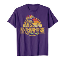 Load image into Gallery viewer, Fatherhood Like A Walk In The Park Father&#39;s Day Dad Gifts T-Shirt
