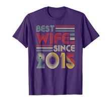 Load image into Gallery viewer, 4th Wedding Anniversary Gifts Best Wife Since 2015
