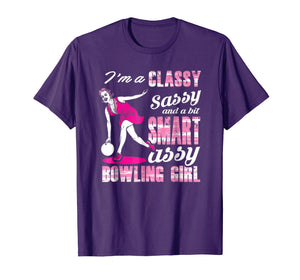 I'M A Classy Sassy Bowling Girl Tshirt