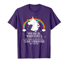 Load image into Gallery viewer, Medical Assistants Magical Like Unicorns Funny Tshirt Gift
