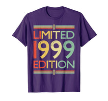 Load image into Gallery viewer, 20th Birthday Gift Vintage 1999 T-Shirt- 20 Years Old Shirt
