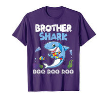 Load image into Gallery viewer, Lovely Fishes Swimming In The Sea Shirt Brother Autism Shark
