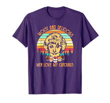 Load image into Gallery viewer, Moist and delicious men love my cupcakes sunset shirt
