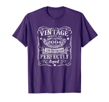 Load image into Gallery viewer, Vintage 2004 Perfectly - 14th Birthday 14 Years Old T-Shirt
