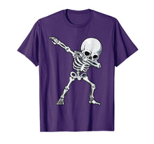 Load image into Gallery viewer, Halloween shirts for Boys Kids Dabbing Skeleton Tee Costume
