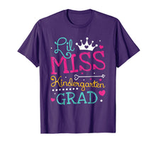 Load image into Gallery viewer, Lil Miss Kindergarten Grad T-shirt Preschool Kids
