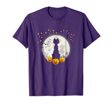 Load image into Gallery viewer, Halloween Shirt Cat in Moon Pumpkin Cute Funny Kids Gift
