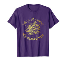 Load image into Gallery viewer, Hello Darkness My Old Friend Moon Dragonfly Hippie Shirt
