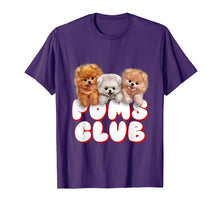 Load image into Gallery viewer, T-Shirt, Cute Pomeranian Puppy, Poms Club, Baby Dog
