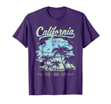 Load image into Gallery viewer, California CA Retro 70's Vintage Skyline Surf Tee Shirt
