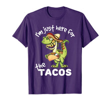 Load image into Gallery viewer, Cinco de Mayo Shirts For Kids Boys Taco T Rex Dinosaur Shirt
