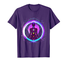 Load image into Gallery viewer, Yoga Meditation Kundalini Chakra Energy T Shirt
