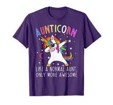 Load image into Gallery viewer, Aunticorn Like A Normal Aunt Only Awesome Dabbing Unicorn
