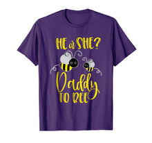 Load image into Gallery viewer, Mens Daddy Shirt What Will It Bee Gender Reveal He or She Tee
