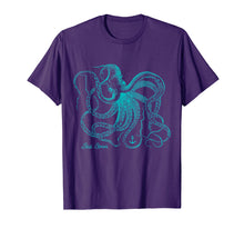 Load image into Gallery viewer, Octopus shirt vintage marine biologist ocean sea life #4
