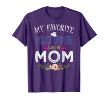 Load image into Gallery viewer, My Favorite Police officer-Calls Me Mom T-Shirt Mother&#39;s Day

