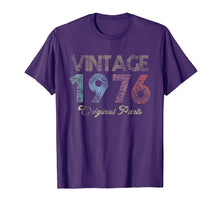 Load image into Gallery viewer, Vintage 1976 T-Shirt Retro 70's-43rd Birthday T-shirt
