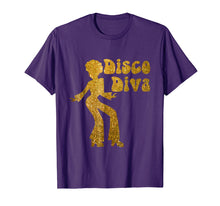 Load image into Gallery viewer, Disco Diva T Shirt - Retro 70's Seventies Retro Disco Ball
