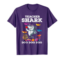 Load image into Gallery viewer, Funny Teacher Shark Doo Doo Doo T-Shirt
