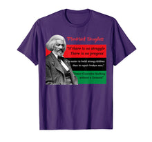 Load image into Gallery viewer, Frederick Douglass Quotes Pan African Flag Black History
