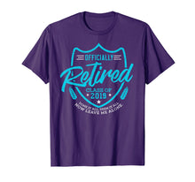 Load image into Gallery viewer, Legend is Retiring 2019 Retired TShirt Funny Retirement Gift

