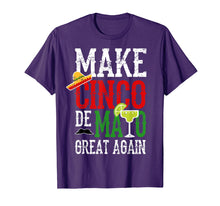 Load image into Gallery viewer, Make Cinco De Mayo Great Again Mexican Drink Shirt Gift
