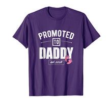 Load image into Gallery viewer, Mens Vintage Promoted to Daddy Its a Girl 2018 New Dad Shirt
